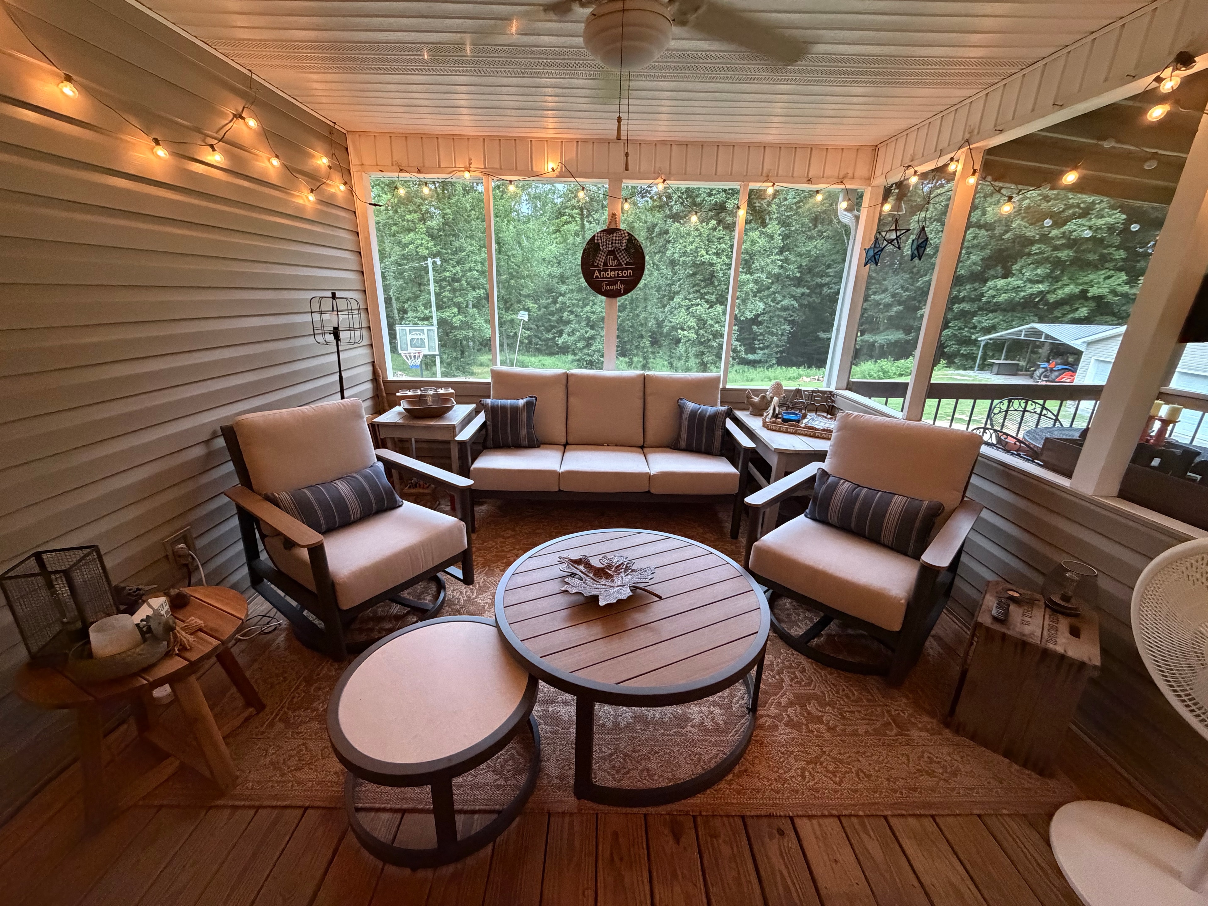 Back porch refresh